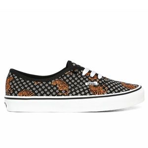 Vans Authentic Tiger Floral Black Sneakers